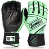 image:imageFranklin Sports MLB Batting Gloves  Infinite Powerstrap Baseball  Softball Long Cuff Batting Gloves  Adult  YouthBlackMint