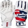 image:imageFranklin Sports MLB Classic XT Batting Gloves  Adult  Youth Batting Glove Pairs  Baseball  Softball Batting GlovesRed  White  Blue
