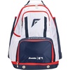 image:imageFranklin Sports MLB Gameday Baseball  Softball Backpack  Adult Youth Equipment  Bat Bag  Stores Batting Gloves Helmet Cleats  More  Waterproof Premium BatpackRedWhiteBlue