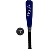 image:imageFranklin Sports MLB Jumbo Foam Baseball Bat  Ball Sets  Kids Oversize Foam Baseball Bats  Soft Baseballs  Indoor  Outdoor Youth Baseball Toy  MLB Team Baseball Bat  Ball SetsTexas Rangers
