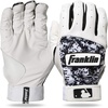 image:imageFranklin Sports MLB Youth Batting Gloves  Digitek Camo Baseball  Softball  Premium Leather  Many Sizes  Colors  YouthGrayWhiteBlack