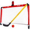 image:imageFranklin Sports Mini Hockey Goal Set  NHL Light Up Knee Hockey Goal and Stick Set with Hockey Ball  Perfect for Indoor Floor Hockey and Knee Hockey Red 36 L x 36 W x 24 H