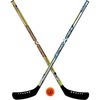 image:imageFranklin Sports NHL Kids Street Hockey Stick Set  Includes 2 Youth Street Hockey Sticks  1 Outdoor Roller Hockey Ball  Perfect Hockey Starter Set for KidsPlayer Sticks