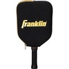 image:imageFranklin Sports Pickleball Paddle Cover  Protective Padded Cover with Fence Hook  Universal Size Paddle CaseBlackGold
