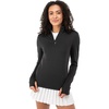 image:imageFranklin Sports Womens Womens QuarterZip PulloverBlack