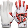 image:imageFranklin Sports Youth NCAA Football Receiver Gloves  Receiver Gloves for Kids  NCAA Team Logos and Silicone Palm  Youth Pair  Great for Games amp CostumesTexas Tech Red Raiders
