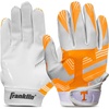 image:imageFranklin Sports Youth NCAA Football Receiver Gloves  Receiver Gloves for Kids  NCAA Team Logos and Silicone Palm  Youth Pair  Great for Games amp CostumesTennessee Volunteers