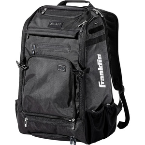 image:imageFranklin Sports Baseball  Softball Backpacks  MLB  USA Softball Equipment Bags for Baseball  Fastpitch Softball  Youth  Adult Batpacks for Bats Gloves Helmets Cleats  More  Multiple ColorsBlack Chrome