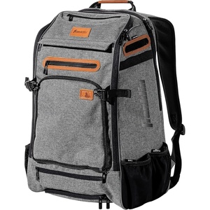 image:imageFranklin Sports Baseball  Softball Backpacks  MLB  USA Softball Equipment Bags for Baseball  Fastpitch Softball  Youth  Adult Batpacks for Bats Gloves Helmets Cleats  More  Multiple ColorsHeather Gray