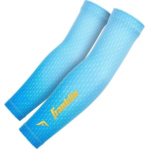 image:imageFranklin Sports Baseball Arm Sleeves  Baseball  Softball Arm Compression Sleeves for Boys  Girls  Multiple ColorsCarolina Blue