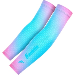 image:imageFranklin Sports Baseball Arm Sleeves  Baseball  Softball Arm Compression Sleeves for Boys  Girls  Multiple ColorsCotton Candy