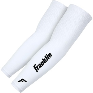 image:imageFranklin Sports Baseball Arm Sleeves  Baseball  Softball Arm Compression Sleeves for Men  Women  Multiple Sizes  ColorsWhite