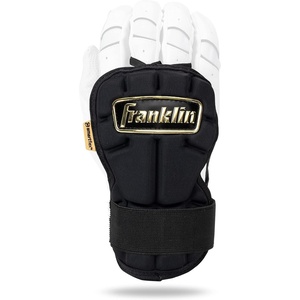 image:imageFranklin Sports Baseball Hand and Wrist Guard  PRT LG Series Adult Protector for Batting  Protective Shield for Right and Left Hand Hitters  One Size  AdultBlack