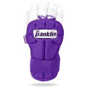 image:imageFranklin Sports Baseball Hand and Wrist Guard  PRT LG Series Adult Protector for Batting  Protective Shield for Right and Left Hand Hitters  One Size  AdultPurple