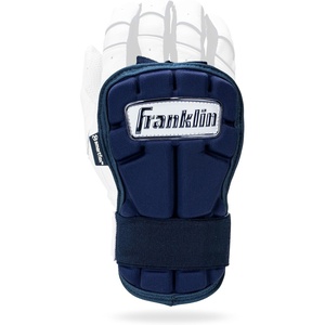 image:imageFranklin Sports Baseball Hand and Wrist Guard  PRT LG Series Adult Protector for Batting  Protective Shield for Right and Left Hand Hitters  One Size  AdultNavy
