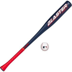 image:imageFranklin Sports Blaster Plastic Baseball Bat  Ball Set  Youth 32 Toy Bat  Official Stitched 70mm Lightweight BallBat and Ball Set