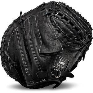 image:imageFranklin Sports CTZ5000 Baseball Gloves  Adult  Youth Fielding Gloves  Catchers Mitts  Multiple Styles  ColorsBlack Chrome