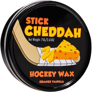 image:imageFranklin Sports Hockey Stick Wax  Maximum Grip Wax  Orange Vanilla Scent  Stick Cheddah  Reusable Tin Included
