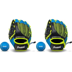 image:imageFranklin Sports Kids Baseball Glove  NeoGrip Boys  Girls Youth Tball Glove  Teeball Baseball  Softball Mitt