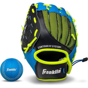 image:imageFranklin Sports Kids Baseball Glove  NeoGrip Boys  Girls Youth Tball Glove  Teeball Baseball  Softball MittBlue