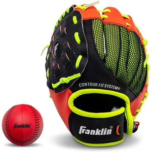 image:imageFranklin Sports Kids Baseball Glove  NeoGrip Boys  Girls Youth Tball Glove  Teeball Baseball  Softball MittRed