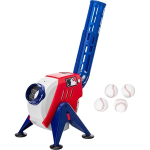 image:imageFranklin Sports Kids Pitching Machine  Plastic Baseball Pitching Machine for Kids Batting Practice  MLB Power Pitcher with Adjustable Speeds