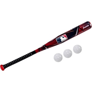 image:imageFranklin Sports Kids Plastic Baseball Bat  Balls Set  MLB Slammin Toy Bat amp Ball Set for Kids  Youth 30 Inch Plastic Baseball Bat amp Plastic Baseball  Kids Bat  Ball SetBat  3 Balls