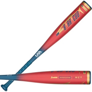 image:imageFranklin Sports Kids Teeball Bat  Venom  Barracuda Aluminum  Composite  USA Baseball Certified for Boys  Girls  Youth Metal Bat  Drop 10 to 13Red 258 Barrel