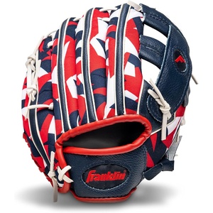 image:imageFranklin Sports KidsBaseball Gloves  RTP Childs Tball Glove  Boys  Girls Teeball Mitt Set  Kids  Toddler  Right or Left Hand Throw  95NavyRed