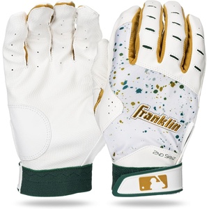 image:imageFranklin Sports MLB 2nd Skinz Batting Gloves  Adult amp Youth Baseball amp Softball  Mens amp Kids Teeball amp Softball Gloves  Multiple Sizes amp Colors AvailableWhiteForest Green