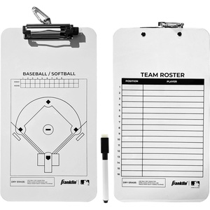 image:imageFranklin Sports MLB Baseball  Softball Coaches Dry Erase Clipboard