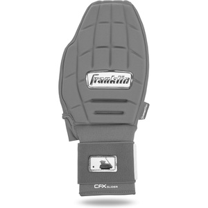 image:imageFranklin Sports MLB Baseball  Softball Sliding Mitt  CFX PRT Adult  Youth Protective Baserunning Sliding Gloves  Left  Right Hand Mitt  Hand  Wrist Protector for Running  Kids  Adults SizesGrey