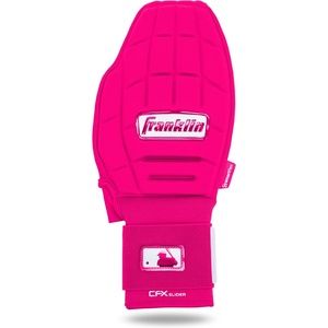image:imageFranklin Sports MLB Baseball  Softball Sliding Mitt  CFX PRT Adult  Youth Protective Baserunning Sliding Gloves  Left  Right Hand Mitt  Hand  Wrist Protector for Running  Kids  Adults SizesOptic Pink