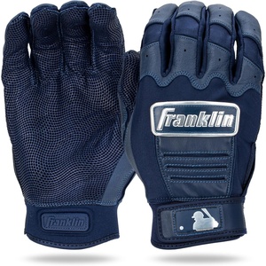 image:imageFranklin Sports MLB Baseball Batting Gloves  CFX Pro Youth and Adult  Baseball  Softball  Multiple Sizes  ColorsChrome Navy