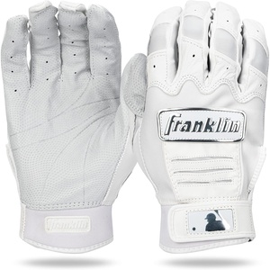 image:imageFranklin Sports MLB Baseball Batting Gloves  CFX Pro Youth and Adult  Baseball  Softball  Multiple Sizes  ColorsChrome White