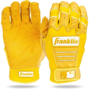 image:imageFranklin Sports MLB Baseball Batting Gloves  CFX Pro Youth and Adult  Baseball  Softball  Multiple Sizes  ColorsYellow Highlight