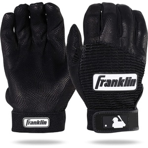 image:imageFranklin Sports MLB Baseball Batting Gloves  Pro Classic Batting Gloves for Baseball  Softball  Adult Mens  Youth Batting Glove PairsBlackBlack