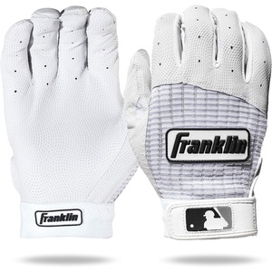 image:imageFranklin Sports MLB Baseball Batting Gloves  Pro Classic Batting Gloves for Baseball  Softball  Youth Batting Glove PairsPearlWhite