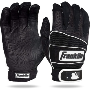 image:imageFranklin Sports MLB Batting Gloves  Neo Classic II  Adult Batting Gloves Pair  Baseball  SoftballBlackBlack