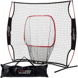image:imageFranklin Sports MLB Flexpro Baseball  Softball Net  7 x 7 amp 5 x 5 Travel Training Nets for Batting Practice Pitching  Hitting5 x 5
