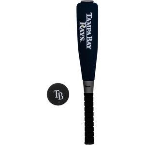 image:imageFranklin Sports MLB Jumbo Foam Baseball Bat  Ball Sets  Kids Oversize Foam Baseball Bats  Soft Baseballs  Indoor  Outdoor Youth Baseball Toy  MLB Team Baseball Bat  Ball SetsTampa Bay Rays