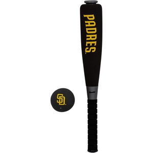 image:imageFranklin Sports MLB Jumbo Foam Baseball Bat  Ball Sets  Kids Oversize Foam Baseball Bats  Soft Baseballs  Indoor  Outdoor Youth Baseball Toy  MLB Team Baseball Bat  Ball SetsSan Diego Padres