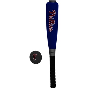 image:imageFranklin Sports MLB Jumbo Foam Baseball Bat  Ball Sets  Kids Oversize Foam Baseball Bats  Soft Baseballs  Indoor  Outdoor Youth Baseball Toy  MLB Team Baseball Bat  Ball SetsPhiladelphia Phillies