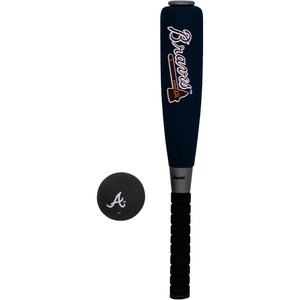 image:imageFranklin Sports MLB Jumbo Foam Baseball Bat  Ball Sets  Kids Oversize Foam Baseball Bats  Soft Baseballs  Indoor  Outdoor Youth Baseball Toy  MLB Team Baseball Bat  Ball SetsAtlanta Braves