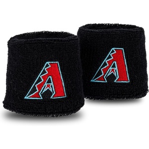 image:imageFranklin Sports MLB Team Licensed Baseball Wristbands  MLB Team Logo Sweat Wristbands  Great for Costumes  Uniforms  PairArizona Diamondbacks