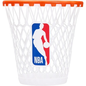 image:imageFranklin Sports NBA Mini Hoop Waste Bin  11 BasketballThemed Trash Can with Removable Rim for Kids Rooms Dorms and Fun Indoor Paper Toss Play  Official NBA Branding Practical amp Playful Design