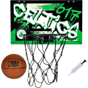 image:imageFranklin Sports NBA Team Over the Door Basketball Hoops  Kids Indoor Mini Basketball Hoop  Ball Set  NBA Fan Mini HoopsBoston Celtics