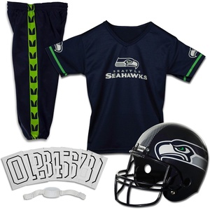 image:imageFranklin Sports NFL Kids Football Uniform Set  NFL Youth Football Costume for Boys amp GirlsSeattle Seahawks