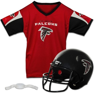 image:imageFranklin Sports NFL Kids Helmet  Jersey Sets  Youth NFL Team Uniform Sets  Costume Set  Helmet Jersey  ChinstrapMediumAtlanta Falcons