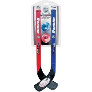 image:imageFranklin Sports NHL Flex Play Hockey Sticks and Ball Set  2 Players
